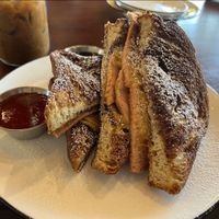 Monte cristo + a Vietnamese coffee at The Wild Chive in Long Beach
