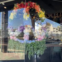 Beautiful peace sign  at The Wild Chive in Long Beach