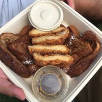 Chicken and French toast at The Wild Chive in Long Beach