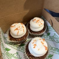 Carrot cake cupcakes   at Branch Out in Paducah