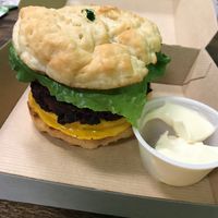 double beet burger  at Branch Out in Paducah