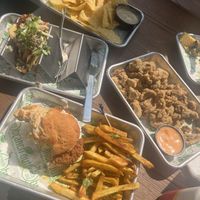 As seen before, and fried oyster mushrooms with siracha dip(absolutely my fave of the visit!)  at Branch Out in Paducah