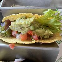 Crispy quinoa, tacos  at Branch Out in Paducah