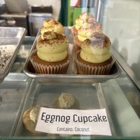 Amazing eggnog cupcakes  at Branch Out in Paducah