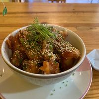 Cauliflower appetizer at Helecho in Medellin