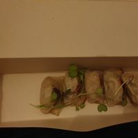 Gyoza (very good) at Helecho in Medellin