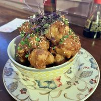 Cauliflower bites  at Helecho in Medellin