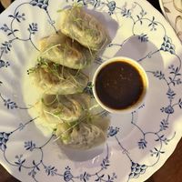 Gyoza  at Helecho in Medellin
