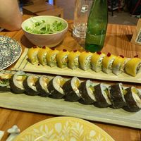 Tasty sushi!   at Helecho in Medellin