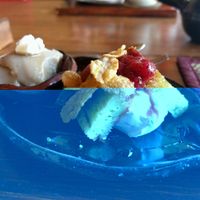 e) dessert at Nyabinghi in Ikoma