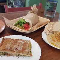 Vegan options!  at The Chickpea in Crete