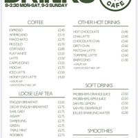   at Good Vibes Cafe in Falmouth