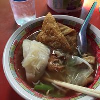 vegan noodle soup again at Pan Road - Vegan Food Cart in Bangkok