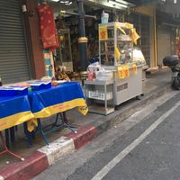 Food cart  at Pan Road - Vegan Food Cart in Bangkok