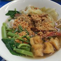 World's best vegan noodle soup at Pan Road - Vegan Food Cart in Bangkok