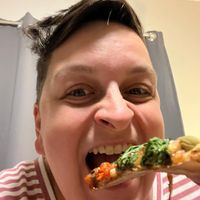   at Blaze Pizza in Canton