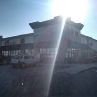 outside of restaurant  at Blaze Pizza in Mason