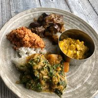 Sri Lankan class  at Demuth's Cookery School in Bath