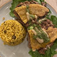 Jackfruit jibarito  at Casa Yari in Chicago