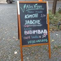 Cafe Bada dishes at Bada in Berlin