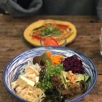 Bada Bimibap and Kimchi Pancake at Bada in Berlin