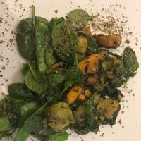 Stir fried smash potoato at Adagio's Restaurant in Georges Hall