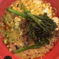 Vegan harvest ramen  at JINYA Ramen Bar in Sandy Springs