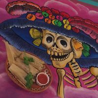 Vegan tamales at Frida's Cafe in Hammond