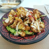 Coliflor frita #Veganuary at Alamir in Tenerife