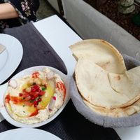 Hummus at Alamir in Tenerife