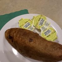 Baked sweet potato.  at Franconia Heritage Restaurant in Souderton
