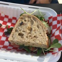 Veggie sandwich  at Fancy Pants Cafe in Bridgewater