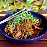 Chow Getti Noodles at Lucky Chan's Laundry and Noodle Bar in Northbridge