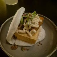Lil pumpkin tofu bao at Lucky Chan's Laundry and Noodle Bar in Northbridge