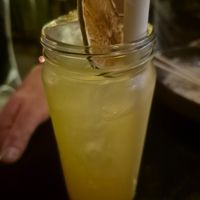 Frosty fruit bubble tea (alcoholic) at Lucky Chan's Laundry and Noodle Bar in Northbridge