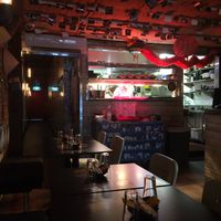 Nice & cool inside at Lucky Chan's Laundry and Noodle Bar in Northbridge