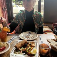 Our sharing starter   at Bedouin in Cambridge