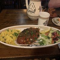 Vegan gf mousaka   at Bedouin in Cambridge