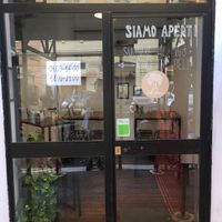 From outside at Dall'Albero in Rome