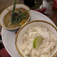 Mango green curry at Rowan Tree Cafe Bar in Ennis