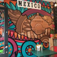 inside  at Little Mexico in Hexham