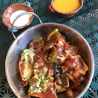 Nachos  at Little Mexico in Hexham