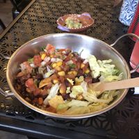 Naked-burrito bowl  at Little Mexico in Hexham