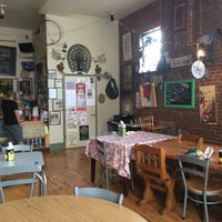 Eclectic and cozy decor at Gooseberries in St Louis