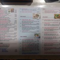 Menu 2 at Siam Purity in Broadbeach