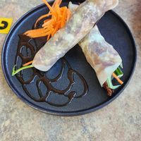 Peking duck wrap starter at Siam Purity in Broadbeach