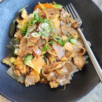 "Drunken noodles" aka Pad Kee Mao at Siam Purity in Broadbeach