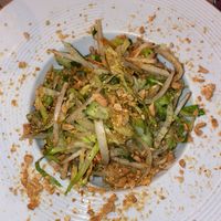 The Vietnamese salad at La Palanche d'Aulac in Paris