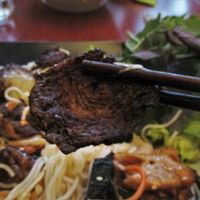 Brochettes 4 Saisons (closeup) at La Palanche d'Aulac in Paris