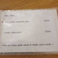 menu at Around Green - 어라운드 그린 in Seoul